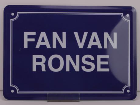 Bordje Fan van Ronse